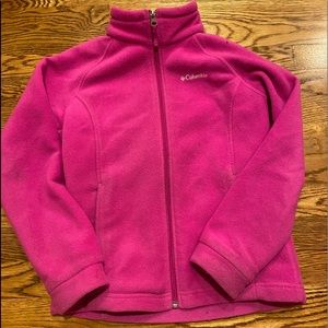pink Columbia fleece